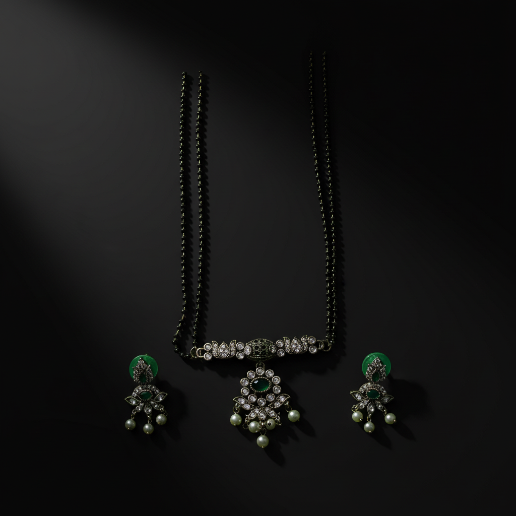 Trendy Necklace for Women Stylish Oxidised Fashion Jewelry for Party & Daily Wear 1