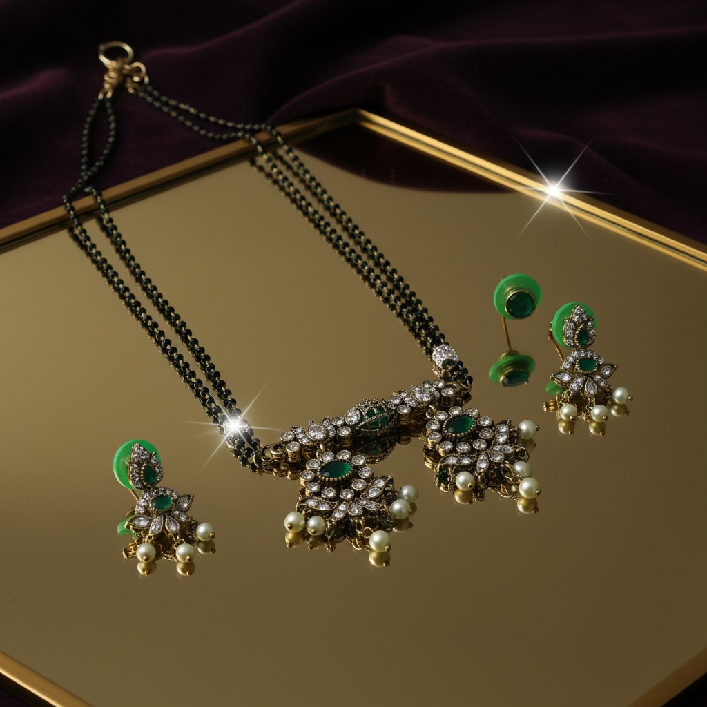 Trendy Necklace for Women Stylish Oxidised Fashion Jewelry for Party & Daily Wear 1