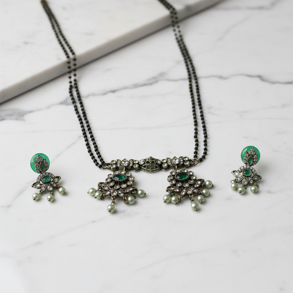 Trendy Necklace for Women Stylish Oxidised Fashion Jewelry for Party & Daily Wear 1