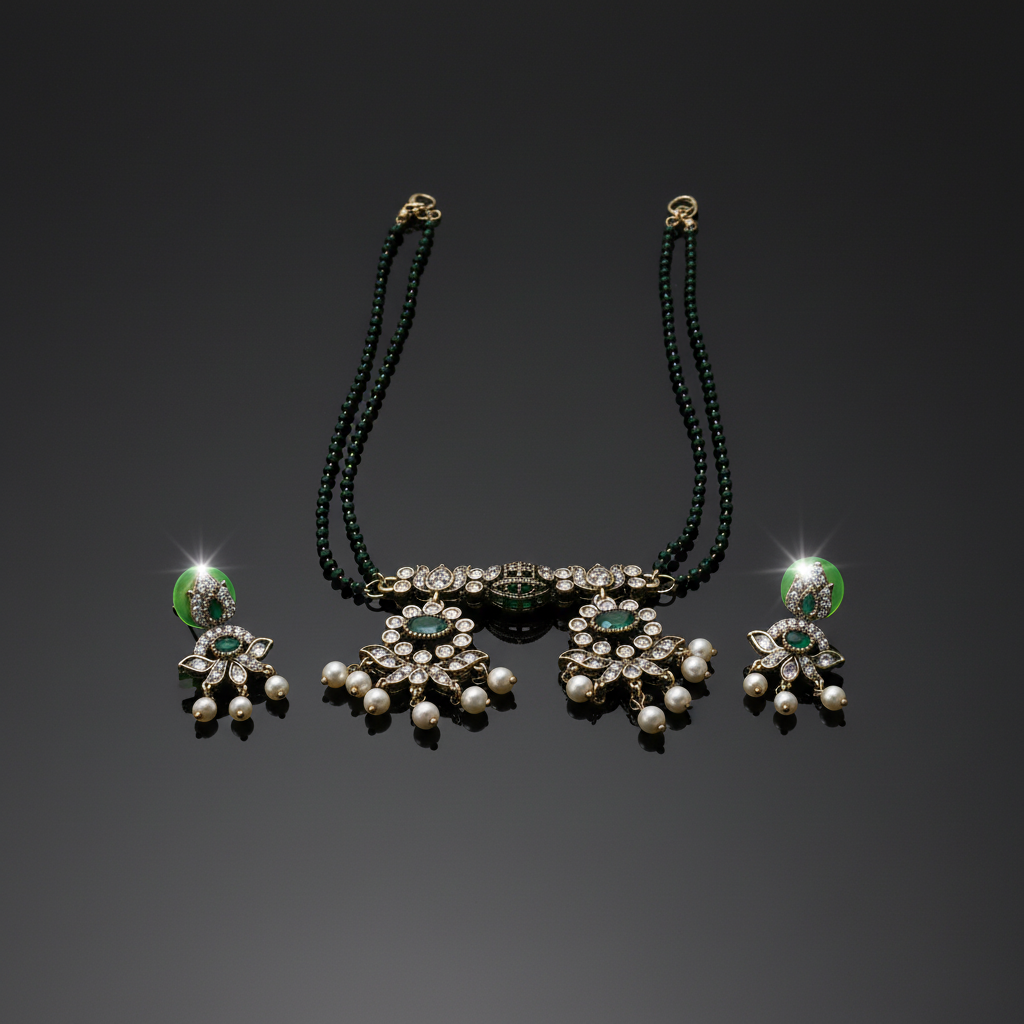 Trendy Necklace for Women Stylish Oxidised Fashion Jewelry for Party & Daily Wear 1