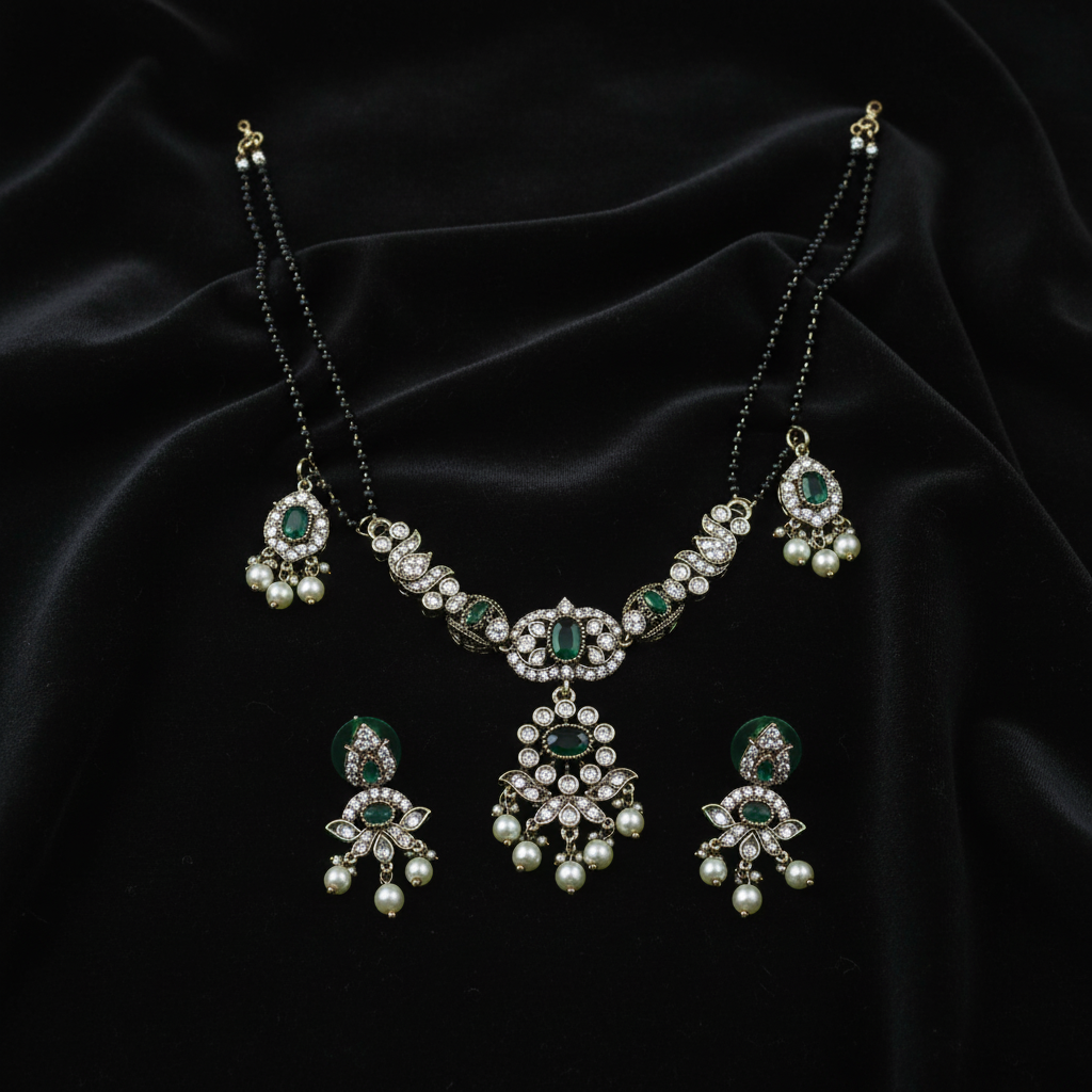 Trendy Necklace for Women Stylish Oxidised Fashion Jewelry for Party & Daily Wear 1