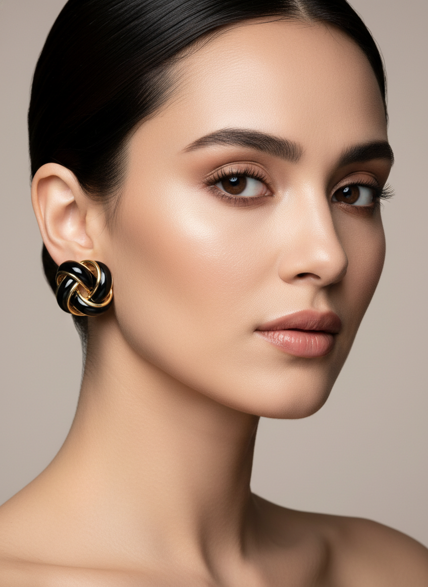 Kundan Earrings for Women – Premium Traditional Gold Tone Jewelry for Wedding & Festive Wear