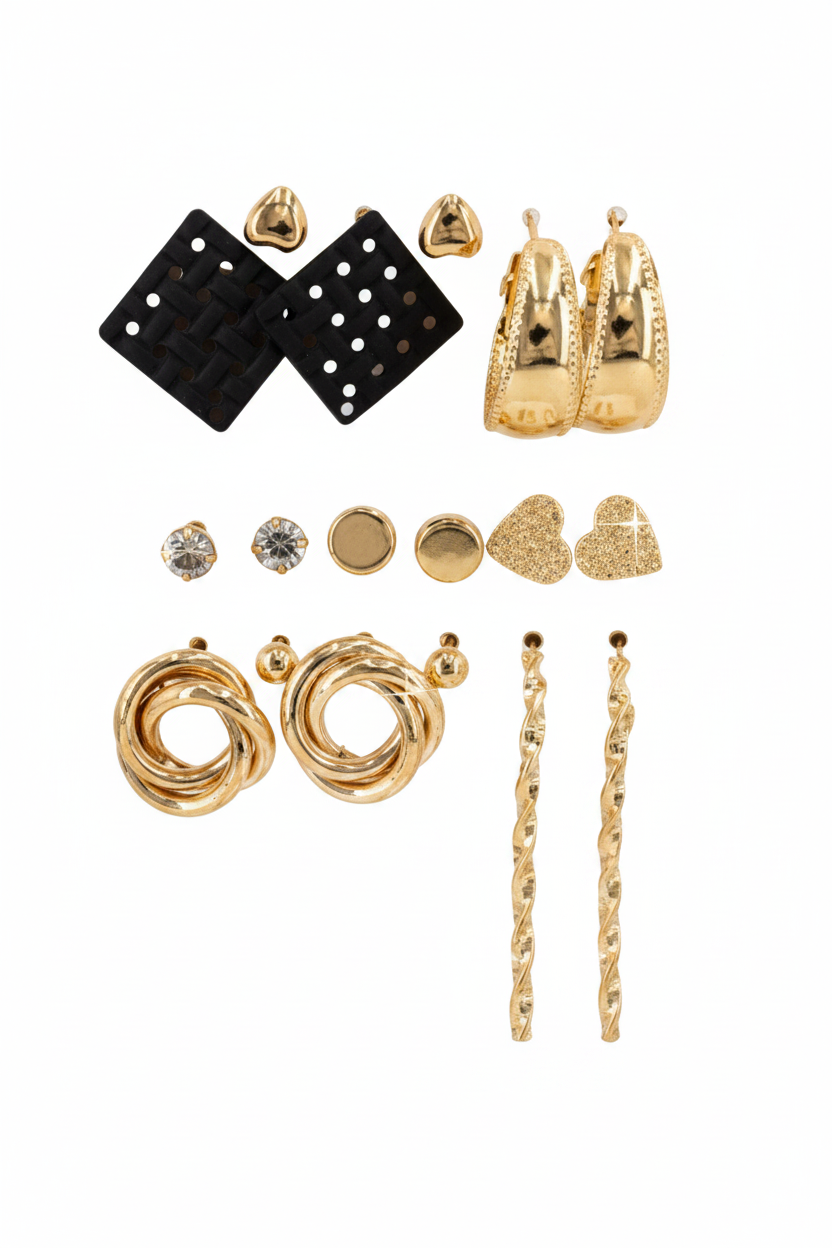 Minimal Hoop Earrings for Women – Stylish Gold Plated Modern Jewelry for Daily Wear & Casual Look