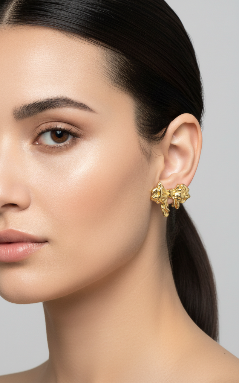 Classic Pearl Stud Earrings for Women – Elegant Office Wear Jewelry for Everyday Styling