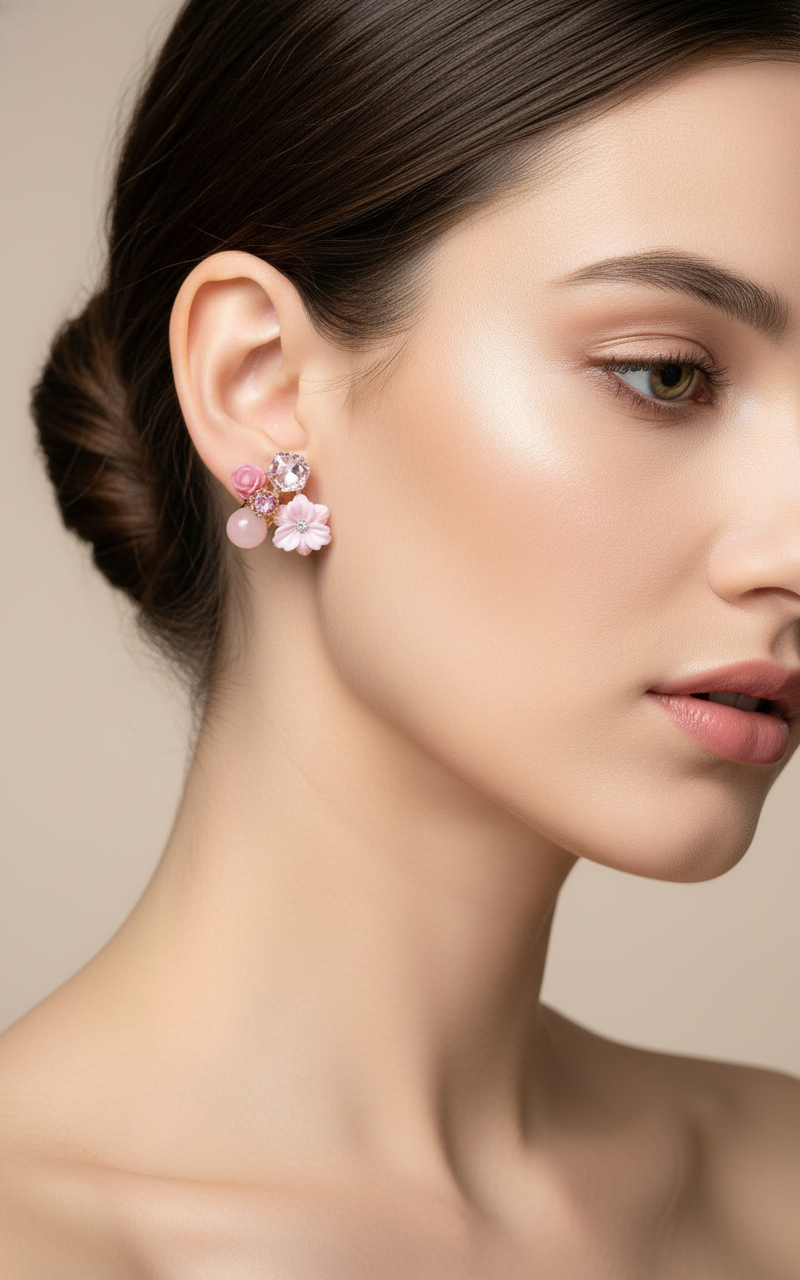 Minimal Bar Stud Earrings for Women – Sleek Modern Daily Wear Jewelry for Office & Casual Use