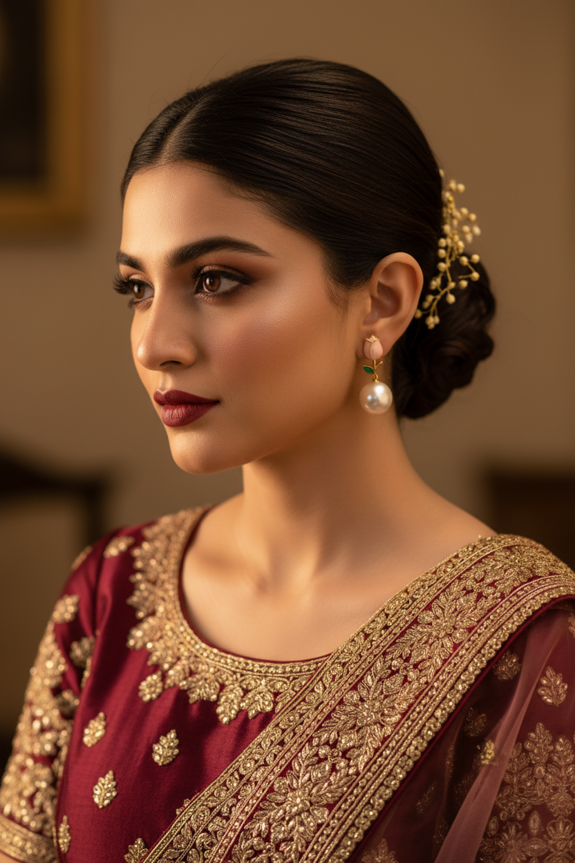 Statement Chandbali Earrings for Women – Royal Ethnic Fashion Jewelry for Wedding Party Wear